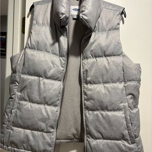 Gray Puffer Vest